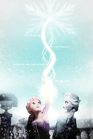  Elsa and Rapunzel
