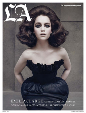  Emilia on magazine cover