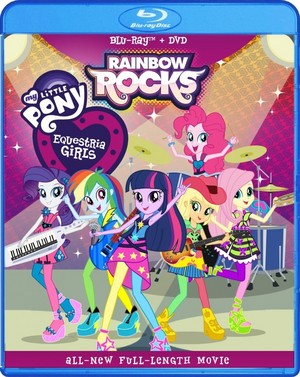  Equestria Girls Blu strahl, ray Cover
