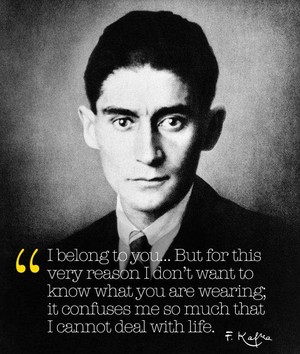  F. Kafka - tình yêu Quote