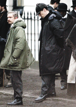  Filming Sherlock Special Episode