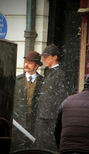  Filming Sherlock Special Episode
