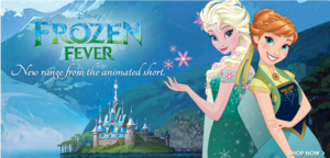  Frozen Fever Anna and Elsa