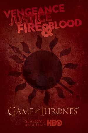 Game of Thrones Season 5 Dorne Poster