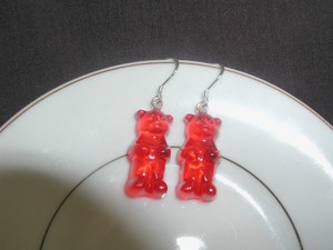  Gummy медведь Earrings