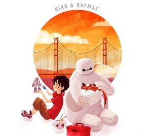  Hiro and Baymax