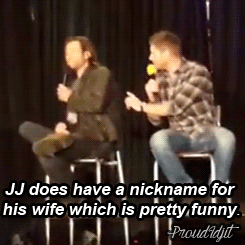  Jensen talking about JJ