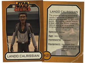  Lando Calrissian Trading Card