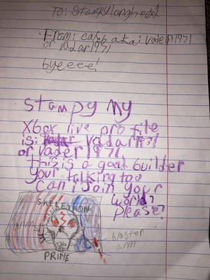  Letter To Stampy