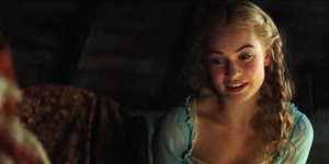  Lilly James as Cinderella