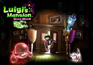  Luigi's Mansion Dark Moon দেওয়ালপত্র