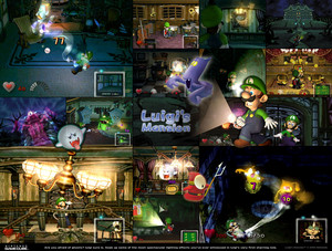  Luigi's Mansion fondo de pantalla