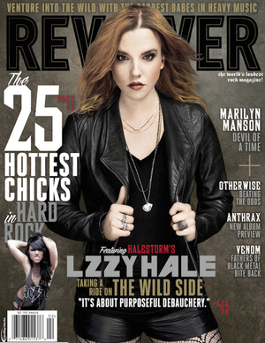  Lzzy Hale in the cover of Revolver Magazine