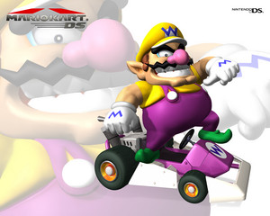 Mario Kart DS achtergrond