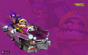 Mario Kart Double Dash karatasi la kupamba ukuta