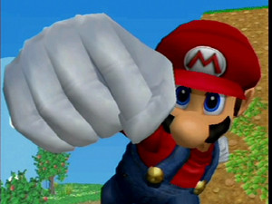  Mario SSBM screenshot