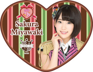  Miyawaki Sakura - Valentine चॉकलेट Box (Feb 2015)