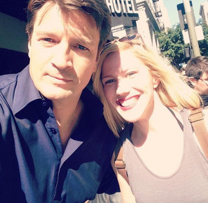  Nathan and a fan-BTS 7x19