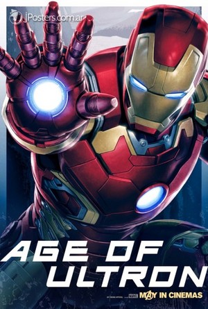  New AVENGERS: AGE OF ULTRON Promo Art Poster.