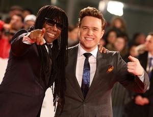 Olly and Nile Rodgers at Die Goldene Kamera Ceremony