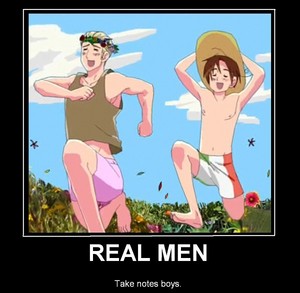 Real Men হেটালিয়া