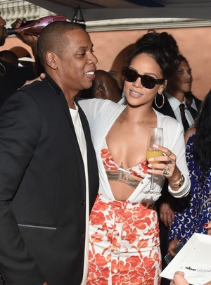  Rihanna and جے Z Roc Nation Pre-GRAMMY ناشتا, برونکہ