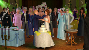  Sims 3 Wedding pics