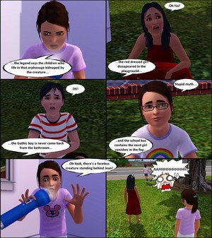  Sims 3 lil Horror Story