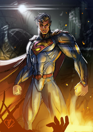  Superman - پرستار Art