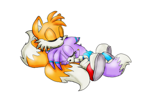 Tails the fox and Daniela