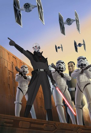  The Inquisitor and Stormtroopers