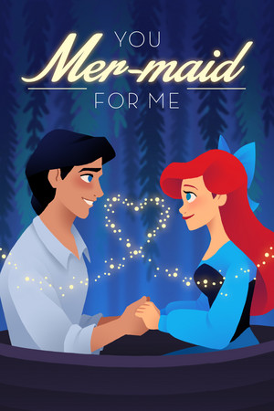 The Little Mermaid Valentine's Day Card