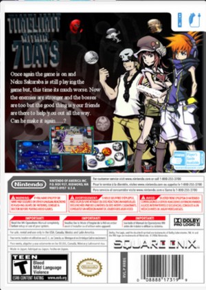  The World Ends With Du Wii game