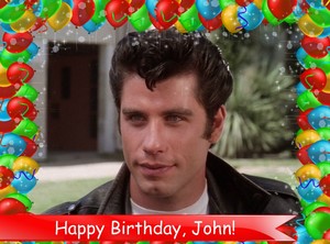  Today is John's birthday!