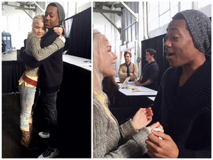 Tyler James Williams and Beth Cosplayer