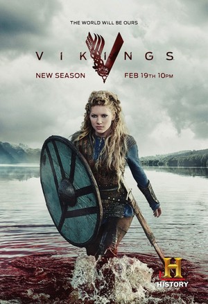  Vikings Season 3 Lagertha Promotional Poster