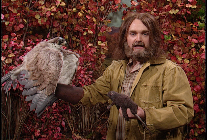 Will Forte as The Falconer in Saturday Night Live