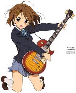  gitara anime girl