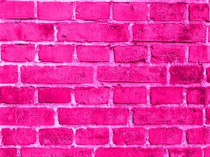  담홍색, 핑크 brick