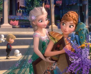               Elsa and Anna