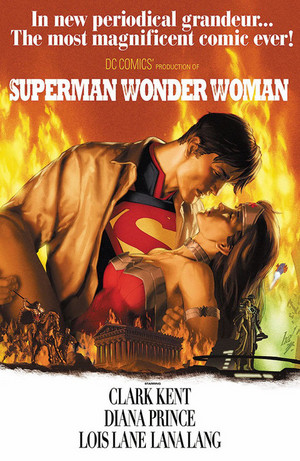  super-homem and Wonder Woman