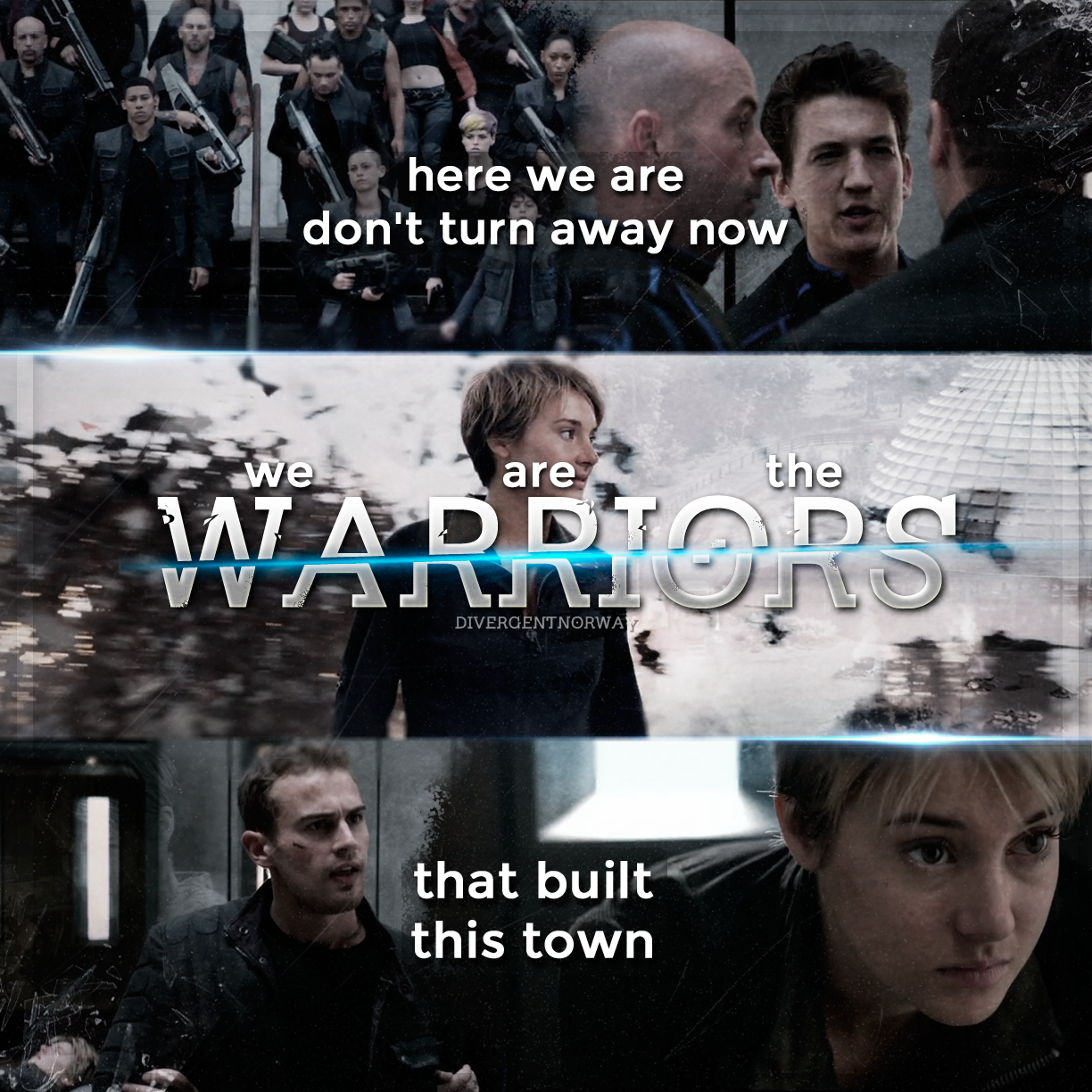 Built this town. We are the Warriors that built this Town.