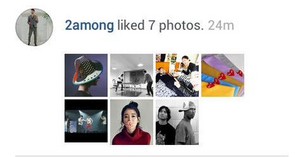  150312 2AM's Seulong liked IU's фото from Freevjfreevj's instagram