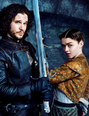  Arya Stark & Jon Snow