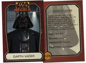  Darth Vader Trading Card