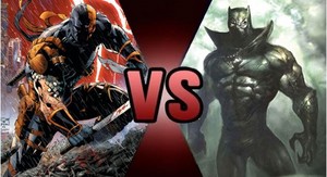  Death Battle: Deathstroke VS Black con beo, panther
