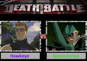  Death Battle: Hawkeye VS Green panah