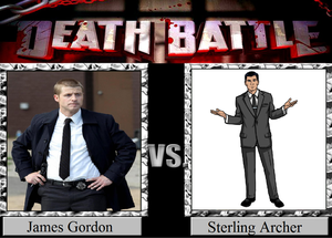  Death Battle: James Gordon VS Sterling Archer