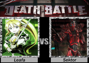 Death Battle: Leafa VS Sektor
