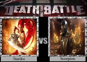  Death Battle: Nariko VS schorpioen, scorpion